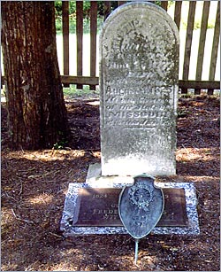 Governor Frederick Bater (MO) grave